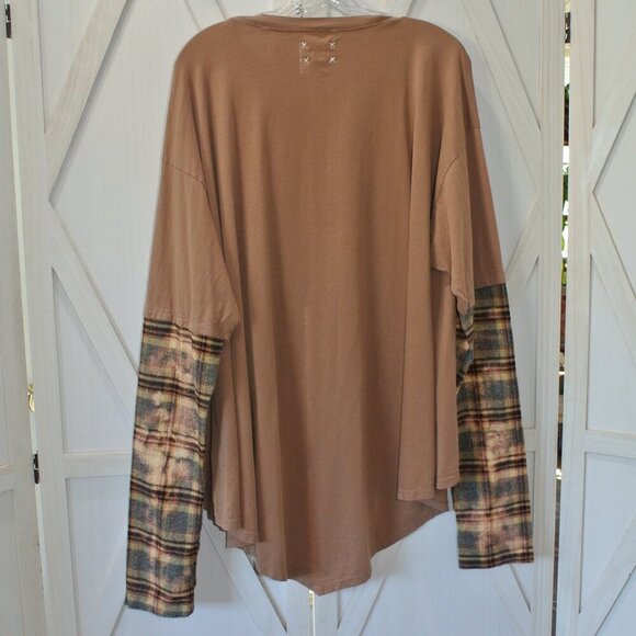 Free People x Vintage Souls Solar Line Twofer Tee - Picture 5 of 7